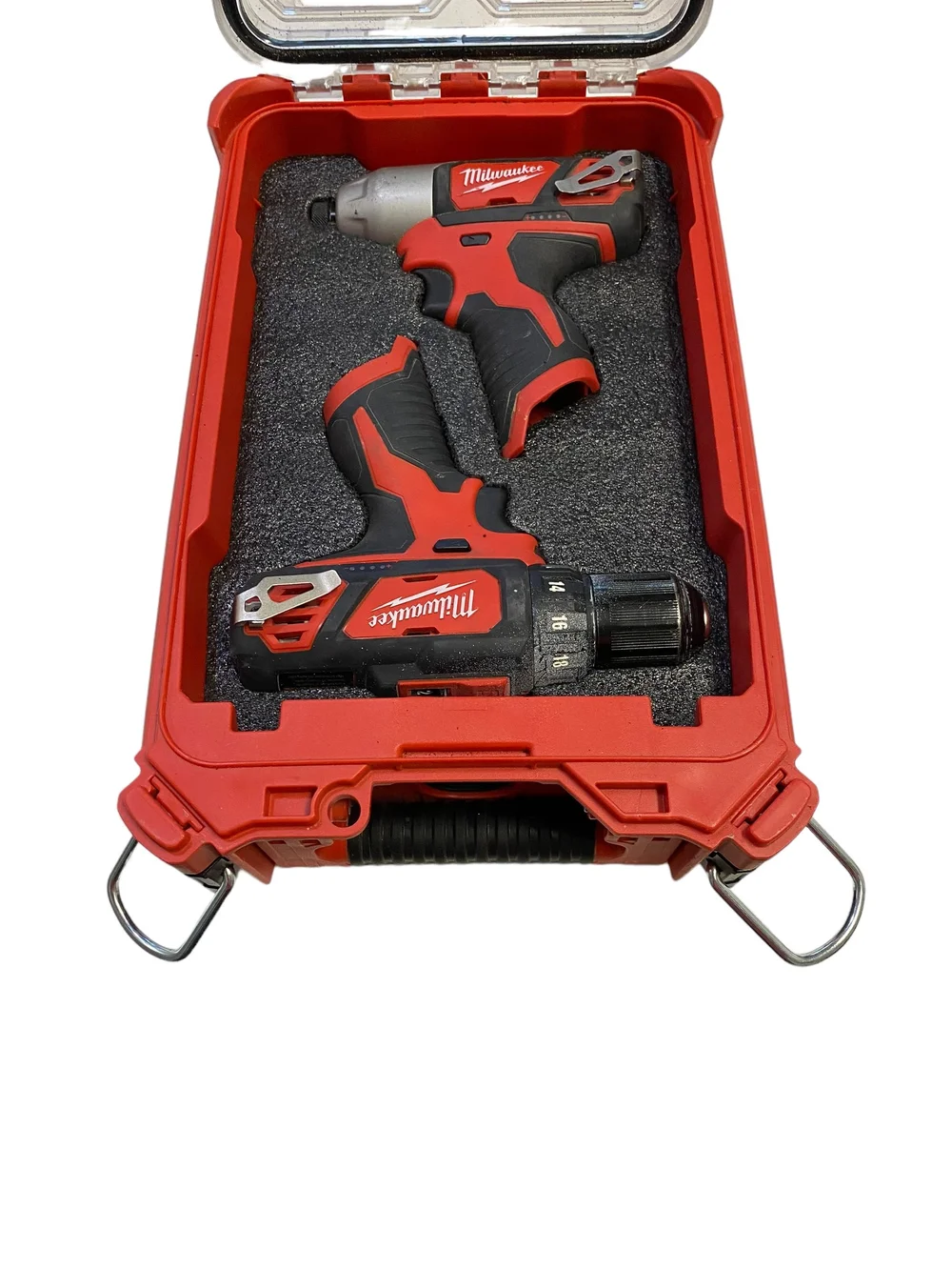 Milwaukee M12 drill driver tool storage [kaizen foam] —Kaizen Foam